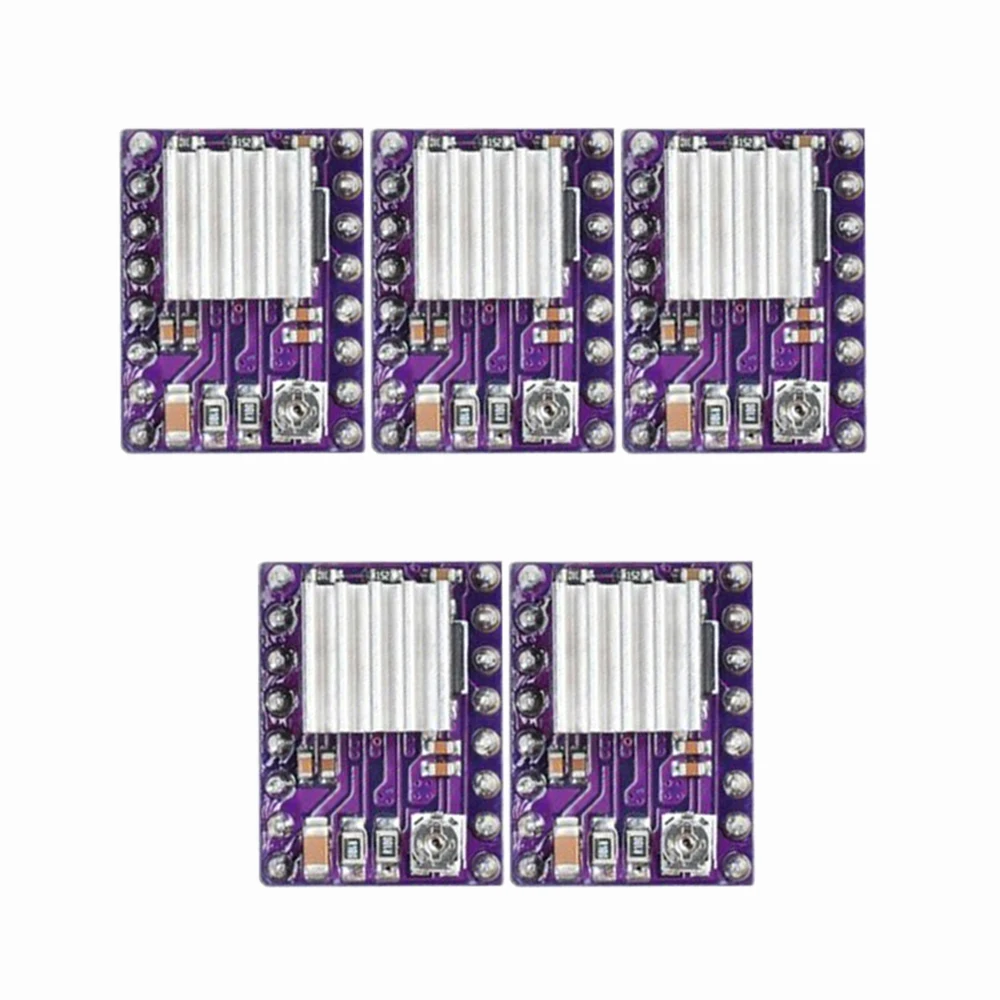 

For 3D Printer DRV8825 Stepper Motor Driver Module Board Heat Sink Accessory Set