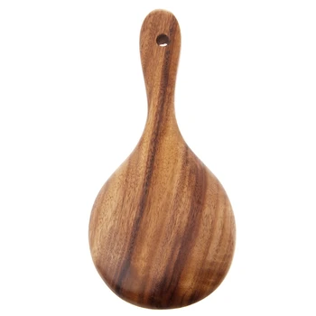 

Kitchen Long Handled Wooden Rice Spoon Utensils Cooking Tools