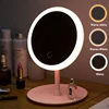 LED Makeup Mirror Light Vanity Light Adjustable Touch Dimmer USB Rechargeable Portable Ringlamp light bedroom dresser led lamp ► Photo 1/6