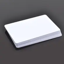 50/100 pces 13.56 mhz em4100 proximidade em rfid ic cartão para acesso de entrada de controle de porta, cartão de visita, cartão de ônibus, rodovia