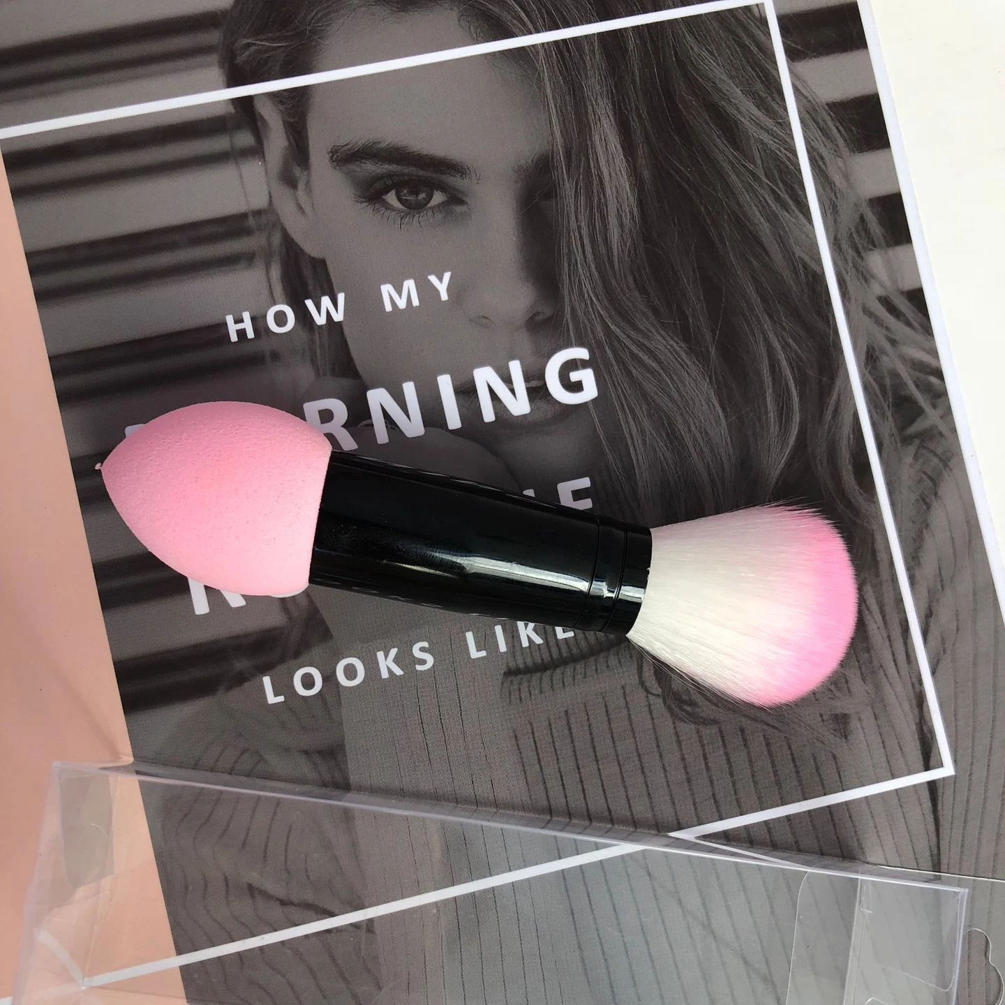 1 шт. профессиональная кисть для румян 2 головки нейлоновые кисти макияжа теней