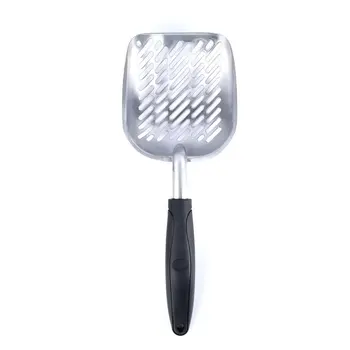 

Cat Litter Scoop Pooper Scoopers With Deep Shovel cat Litter Sand Shovel Tool For Kitten Sifter Pet Cleaning Tool Solid Aluminum