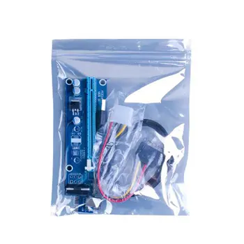 

Durable 4Pin Power Adapter Card Ver006Pcie1X To 16X Graphics Card Extension Cable Adapter Cable Usb3.0