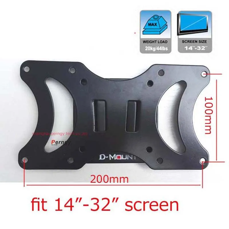 Conquista incompleto literalmente LCD-2 20kg vesa 200x100 Fix TV WALL bracket for tv 10"-32"" Flat Panel LCD  LED TV lif mechanism