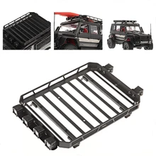 

DJ 1/12 Metal Luggage Frame Top Rack Luggage Rack Defender G500 WPL D43 RC Car Upgrade Accessories Parts rc carros