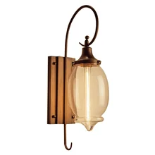 Настенный светильник в бронзовом стиле, водонепроницаемый уличный настенный светильник, Современный Железный настенный светильник, модный уличный водонепроницаемый настенный светильник