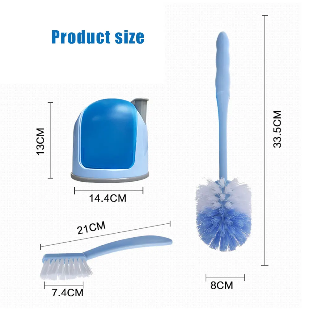 Держатель для туалетной щетки щетка для чистки туалета настенная щетка для унитаза большая щетка+ маленькая щетка+ держатель для открывания и закрытия щетки
