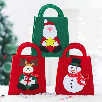 

Christmas decoration sin an fruit bag tote bag Christmas Eve candy bag small gift bag Christmas apple gift box gift