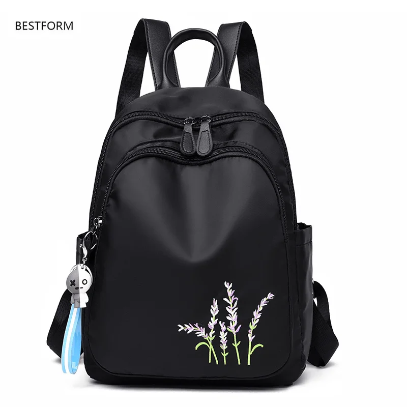 BESTFORM 2019 Новая мода Трехцветная женская сумка Высокое качество женский рюкзак
