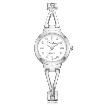 

Watch Ladies Simple Fashion Lvpai Women's Watch Crystal Diamond Bracelet Quartz Wrist Watch reloj mujer relogio feminino часы