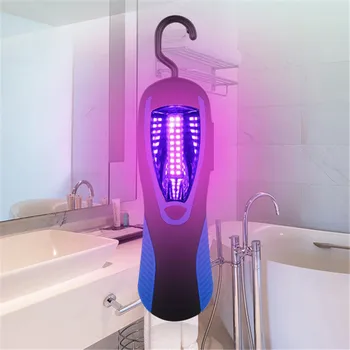 

In Stock! UV Sterilizer Germicidal Lamp LED Ultraviolet Light Hook Magnet Design UV Sterilization for Car Home Office Use