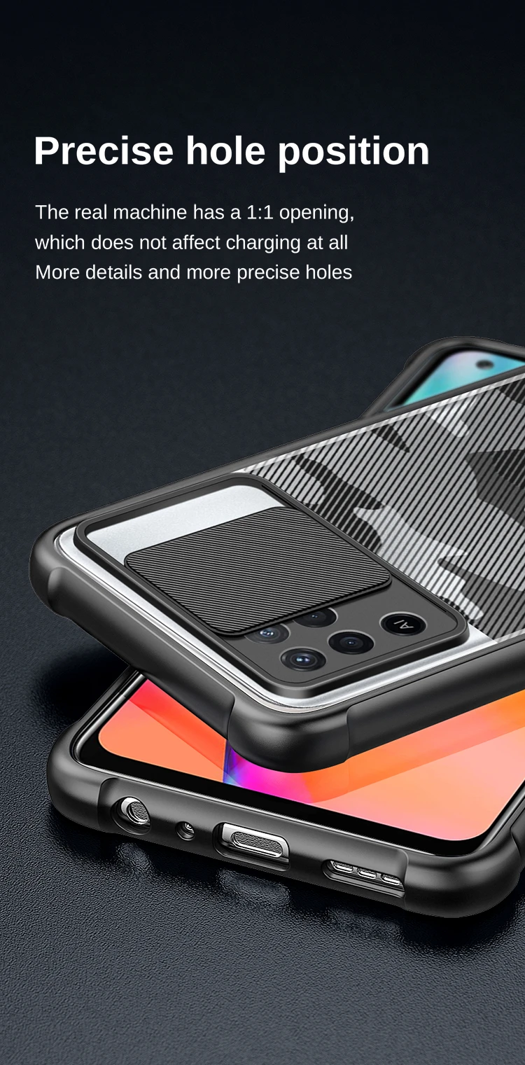 Rzants For OPPO A94 A93 F19 Pro Reno 5F  Reno 5 Lite  Phone Case Soft Camouflage Lens Slim Half Clear Phone Casing
