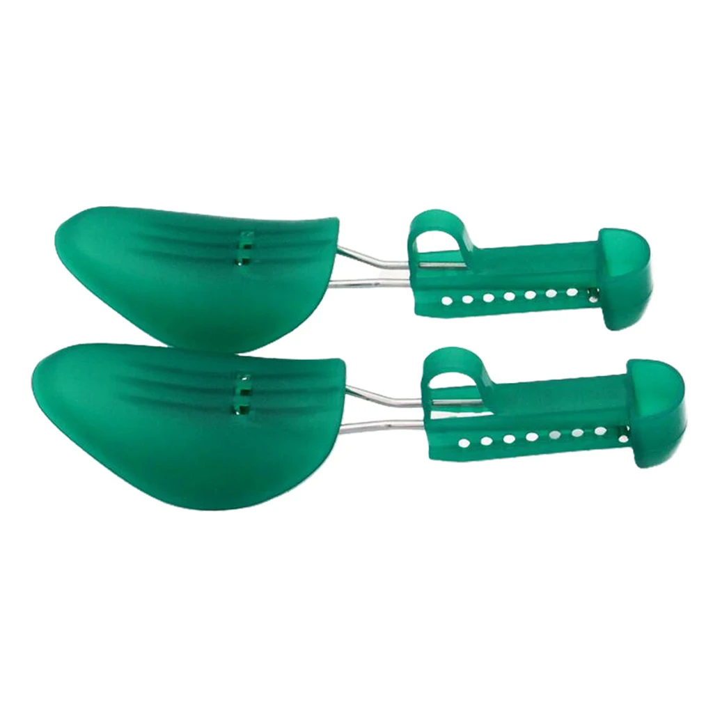 Adjustable Shoe Tree Stretcher Plastic Keep Shape With Tension Spring Coil