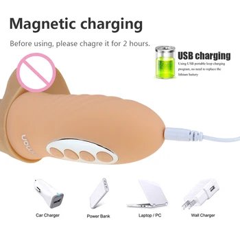 Soft Telescopic Dildo Vibrator G-spot Massage Huge Realistic Penis Heatable Sex Toys for Women Thrusting Large Automatic Plug 3