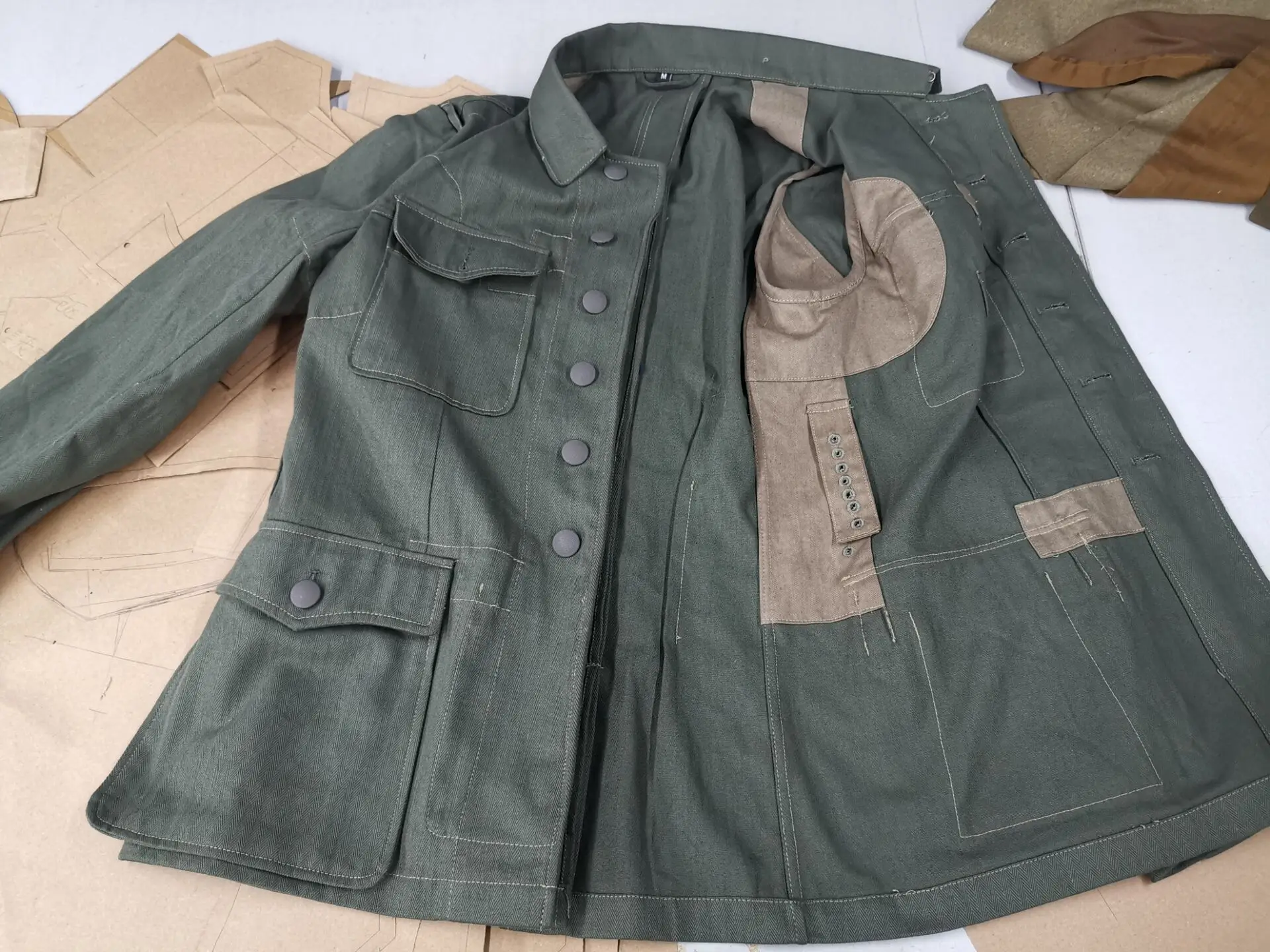 WW2 Германия M42 HBT униформа |