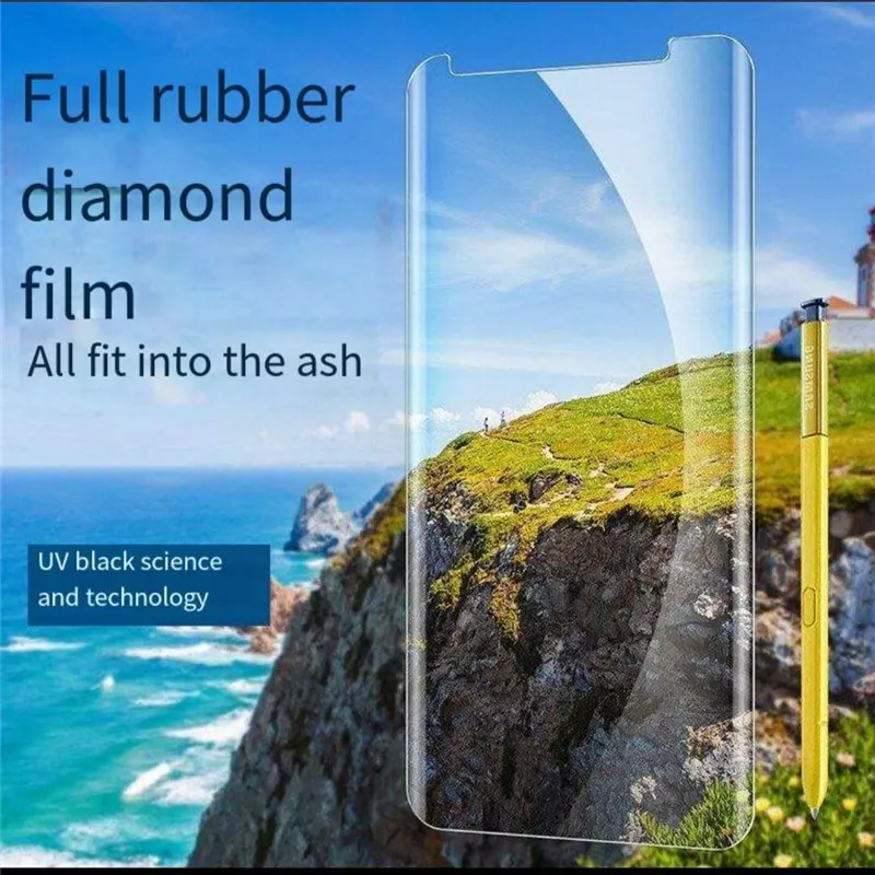 

9D Protective Glass On For Samsung S9Plus Note8 Tempered Glass For Samsung S9 Note9