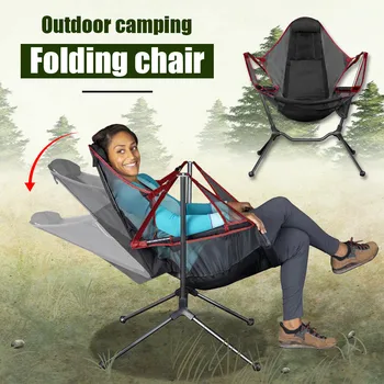 

Outdoor Folding Chair Outdoor Rocking Chair Ultra Light Comfortable Camping Chair Outdoor Luxury Preferred Portable Chair S8