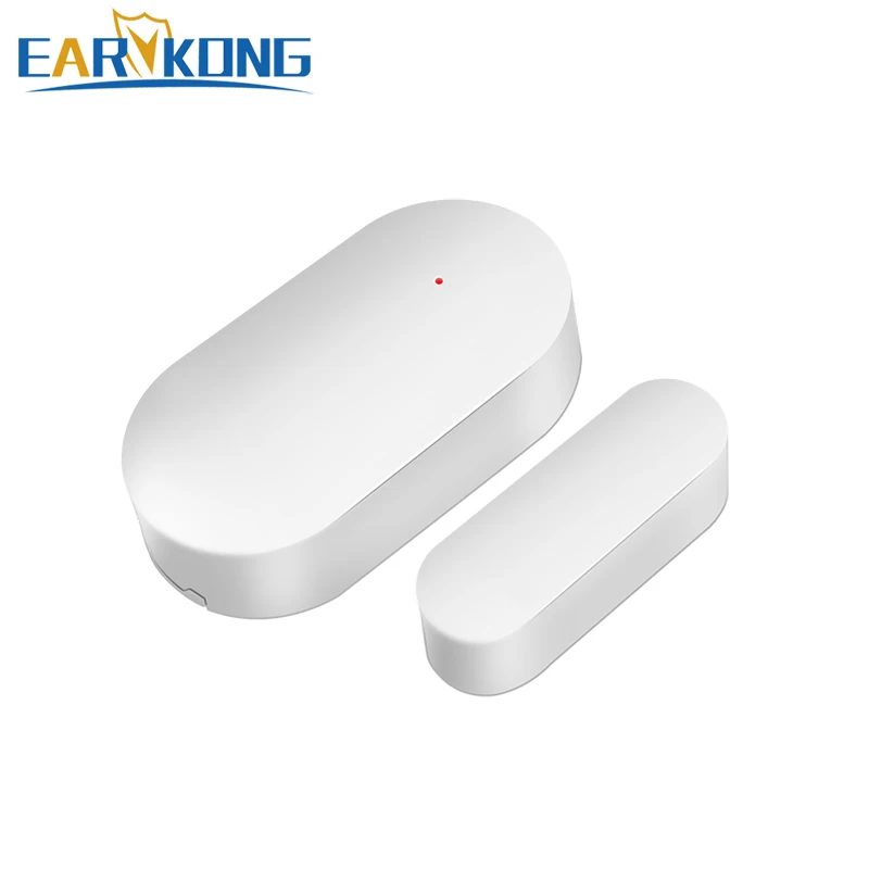 Wireless Magnetic window door detector 433MHz Built-in antenna For GSM Home Burglar Security Alarm System