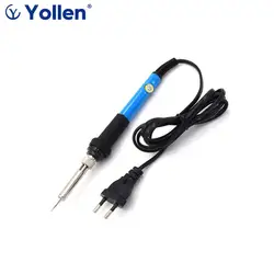 Fer à souder électrique à température réglable, Station de soudure à chauffage interne, outil de réparation, standard EUR/UK/US/CN, 220V/110V 60W 