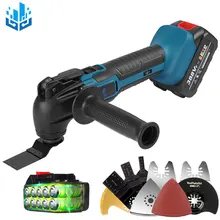 18V Cordless Oscillating Multi Tool Electric Trimmer/Shovel/Cutting Saw For Makita 18V Battery Multifunctional Power Tool