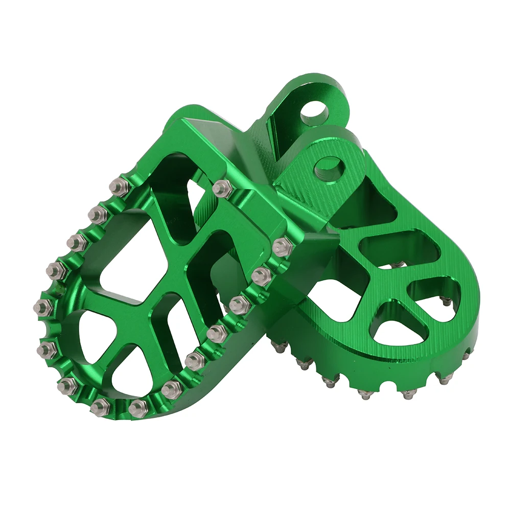 Подножки для мотоцикла с ЧПУ подножки KAWASAKI KLX250R KLX250 KLX250S KLX250SF KLX300R KLX650 KLX650R