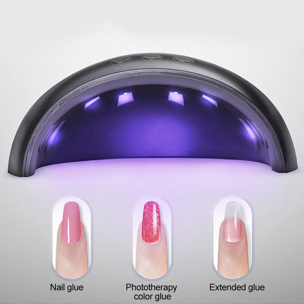 Быстрая Сушилка для ногтей ABS beauty Lighting УФ лампа для ногтей сухая мода 24 Вт Таймер интеллектуальная лампа для ногтей
