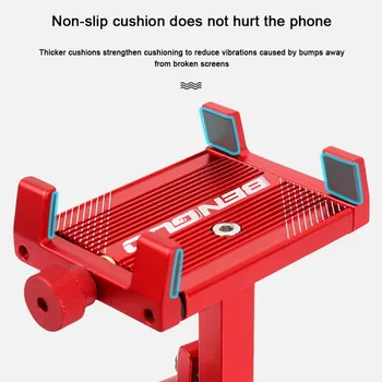 

1 pc Anti-slip Motorcycle Universal Aluminum Alloy Phone Holder Bike Mobile Phone Support For Navigation Phone Bracket