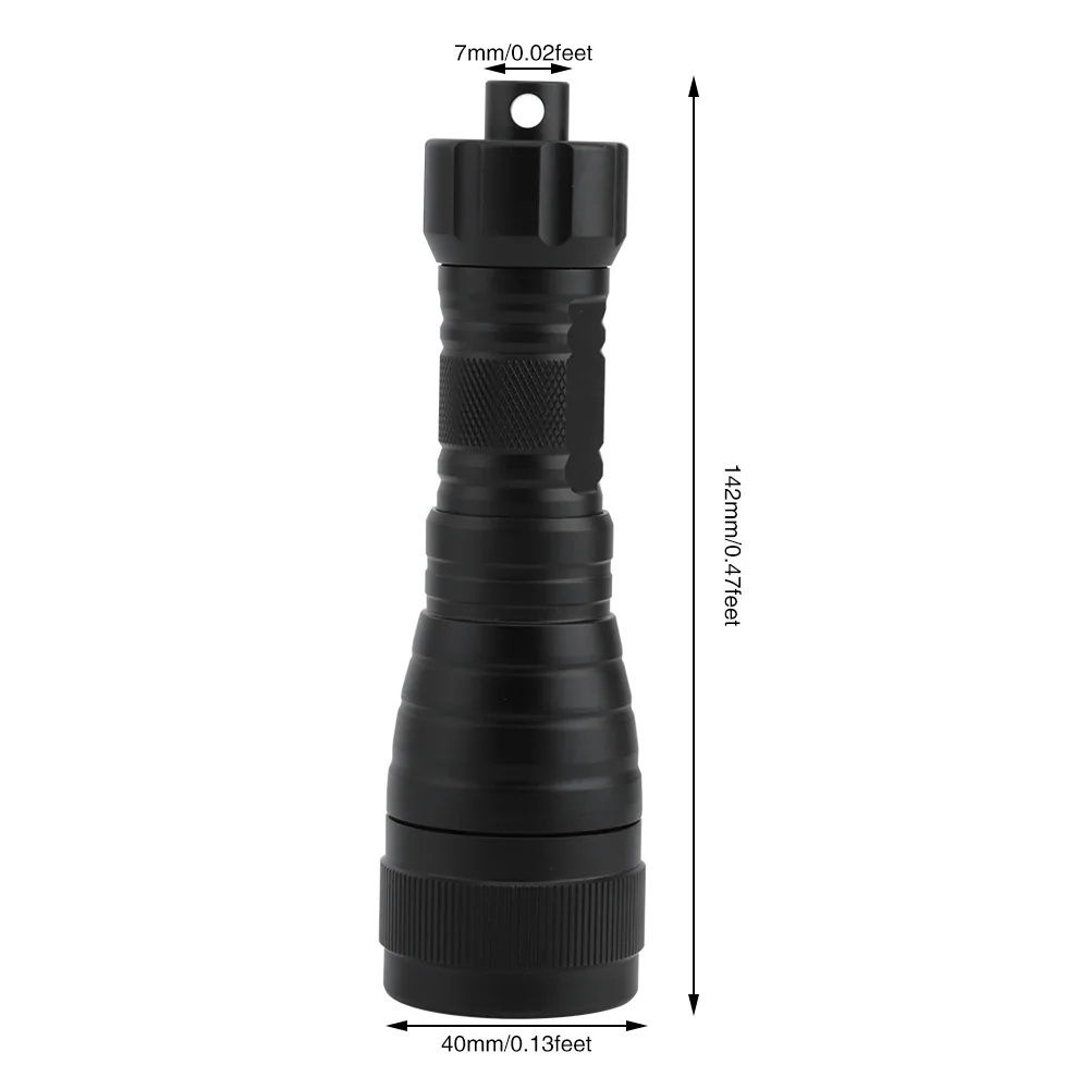  BORUiT DIV05 LED Scuba Diving Flashlight High Power XM-L2 2000LM Torch Underwater 150M Lantern 1865 - 32835085232