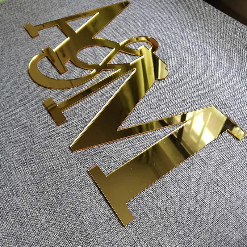 Letras De Acrílico Personalizadas Para Tartas - Decoración Bodas, Aniversarios, San Valentín - Regalo Romántico