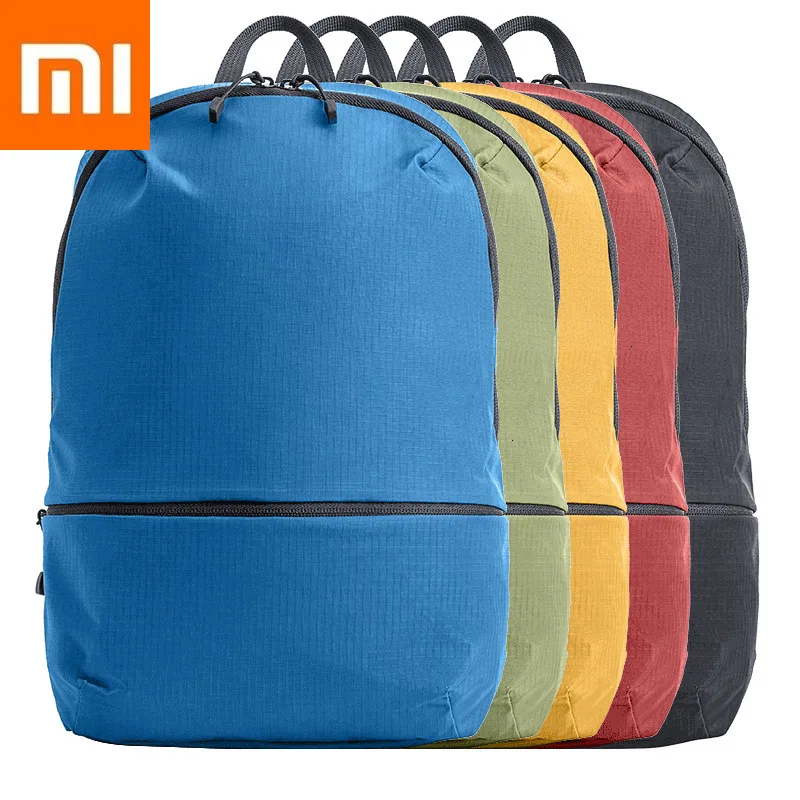 Xiaomi рюкзак, сумка через плечо, светильник, портативный мини-рюкзак, косой ранец, устойчивый к царапинам, износостойкий, малый объем хранения