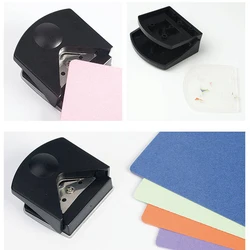 Outil de découpage de Photo, carte de poinçon de papier rond de coin 1 pièce artisanat Scrapbooking outils de bricolage accessoires de bureau et d'entreprise 