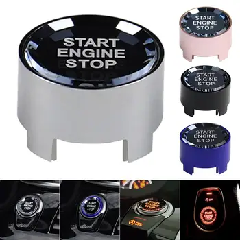 

Car Start Engine Button Cover Crystal Style One-Key Start Stop Switch Button Cover Decor for BMW X3 X4 X5 X6 2012-2019 Dropship