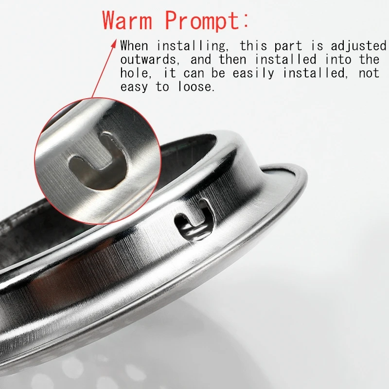 Wardrobe Cabinet Mesh Hole Round Air duct Stainless Air Vent Steel Louver Ventilation Cover Set