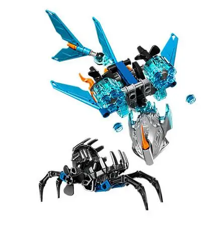 

XSZ 609-3 Biochemical Warrior Bionicle Akida Creature of Water Bricks Toys Building Blocks Compatible with Bionicle