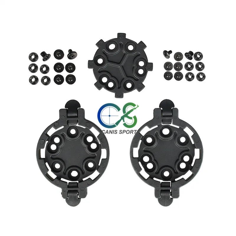 Black Adapter PPT Тактический кобура платформы установить ваш кобура под любым углом 360 градусов для охоты gs7-0047 - Цвет: Black Adapter