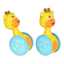 От 1 до 3 лет милые детские игрушки неваляшки погремушка колокольчик олень игрушки неваляшки для ребенка