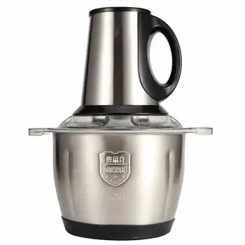 

3L Electric Grinder Meat Mincer Machine Food Chopper Processors Stainless Steel 3 Speeds 300W EU Plug 220V