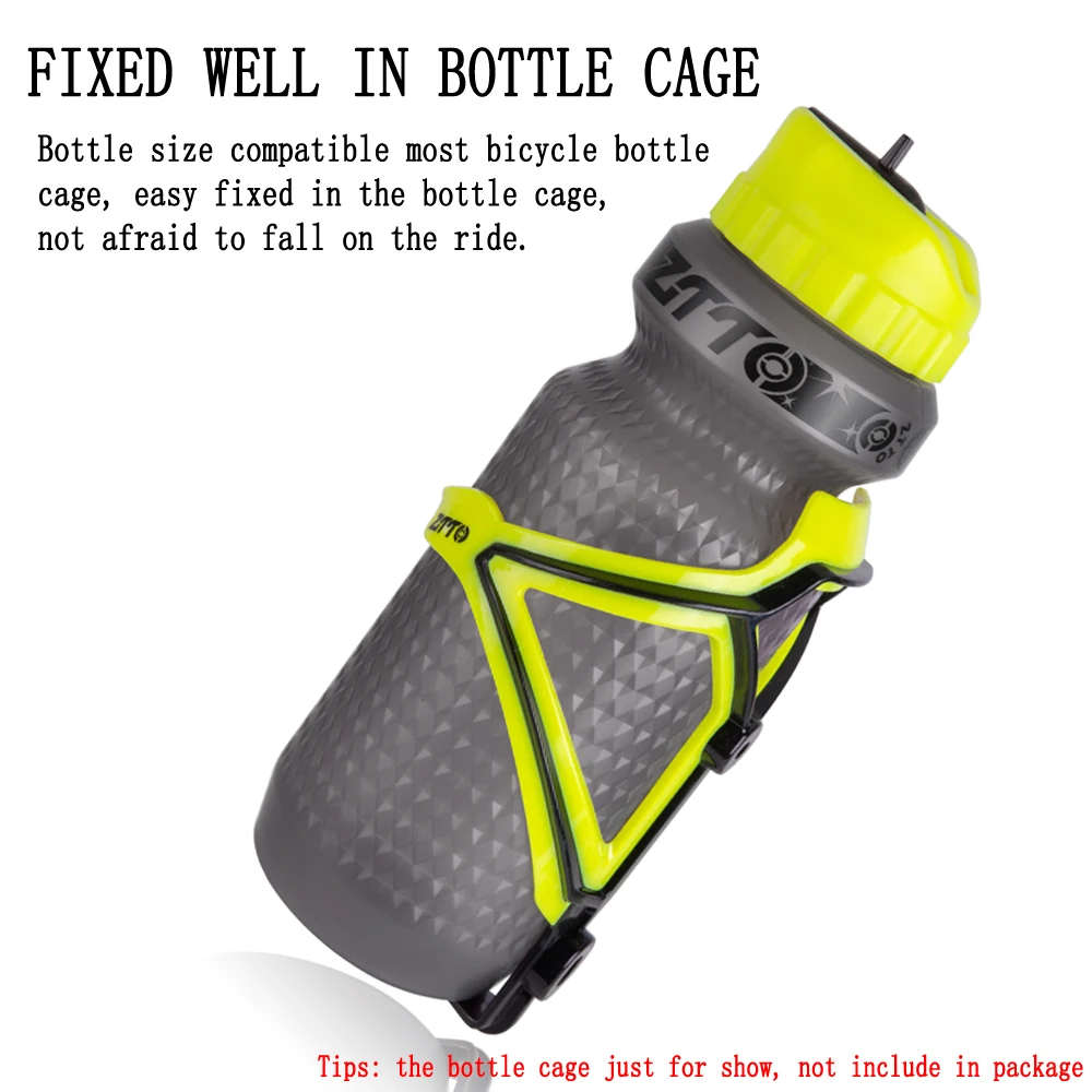 ZTTO 650 мл MTB велосипедная умная бутылка для воды герметичная уличная велосипедная спортивная чашка для питья велосипедная портативная плистическая