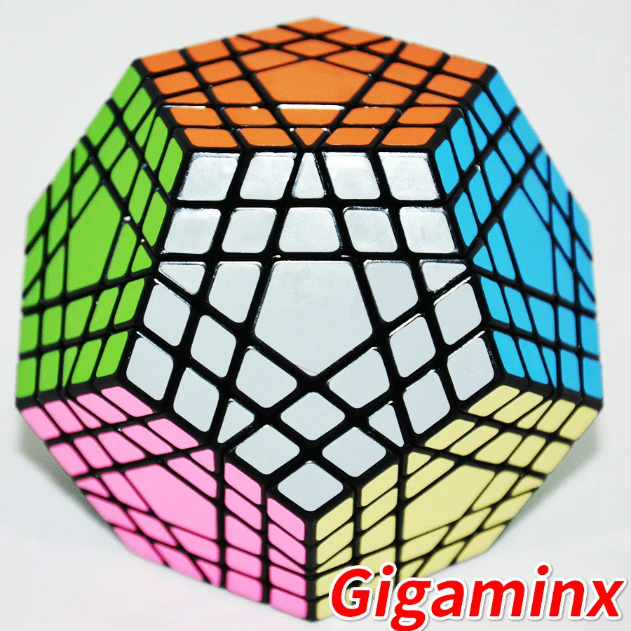 Shengshou волшебный куб головоломка SengSo Mega Cube 2x2 3x3 4x4 5x5 6x6 7x7 Dodecahedron Megaminxeds Masterkilomin YesElite Kilominx - Цвет: Gigaminx