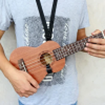 

1 Pcs Strap Belt Sling With Hook Ukulele Guitar Accessories Guitar Strap Adjustable Nylon Clip On Ukulele