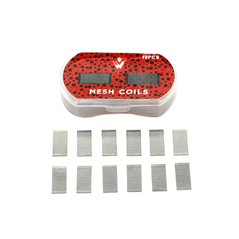 

Vivismoke 12Pcs/Pack KA1 0.13 Ohm(40-70W)Vape Mesh Coil for Wotofo Profile RDA Vandy Vape Lit RDA Atomizer Vape Accessory