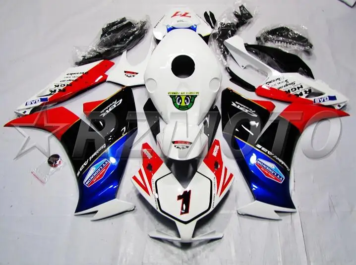 Впрыска Новый ABS Полный обтекатели комплект подходит для HONDA CBR1000RR 2012 2013 2014 15 CBR 1000RR