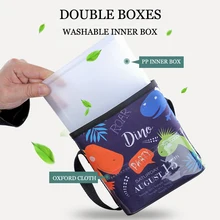 E-FOUR Автомобильное Мусорное ведро Водонепроницаемый хранение мусора ящик мусорное ведро аксессуары для автомобильного интерьера Органайзер АВ спинка подвесная сумка