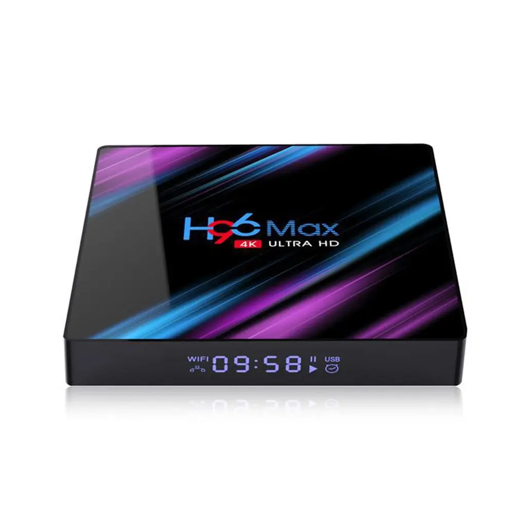 4G 32G H96 MAX Android 9,0 ТВ-бокс на Rockchip RK3318 4 Гб ОЗУ 64 Гб ПЗУ H.265 4K 60fps проигрыватель Google Store Netflix Youtube телеприставка - Цвет: 4G 32G