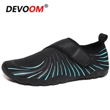 Летняя обувь для воды Мужская обувь для плавания и пляжа быстросохнущая река море тапочки для дайвинга носки для купания обувь для серфинга