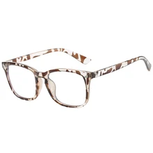 

Stylish Square Myopia Prescription Eyeglasses Women Blue Light Blocking Glasses Man Tortoise Shell Optical Spectacle Frame