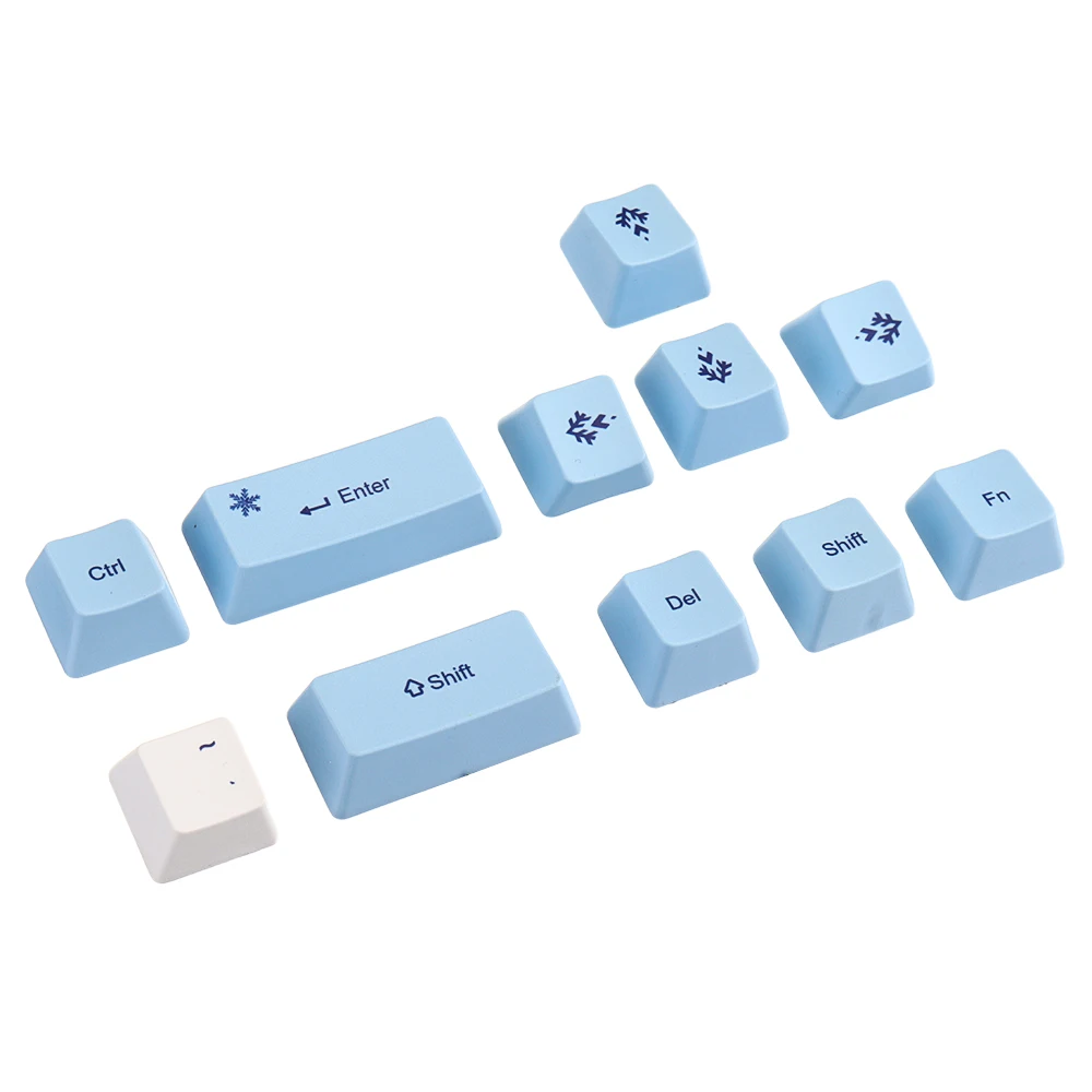 Клавиатура с пингвином PBT сублимация OEM профиль клавиатура для GK61 GK64 Механическая