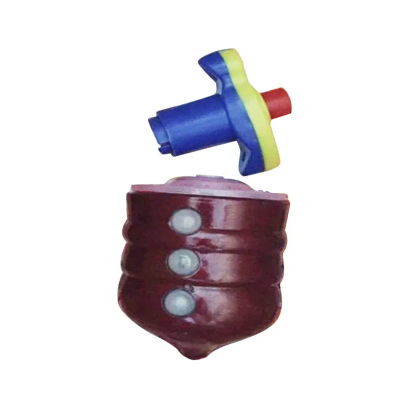 Высокое качество Классический ретро музыкальный гироскоп со светодиодом подарок флэш-светильник Spinner Детская Игрушка имитация дерева гироскоп