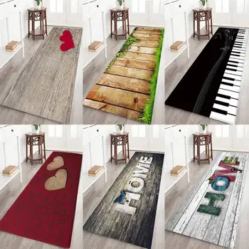 

Anti-slip Home Kitchen Mat Bathroom Carpet Entrance Balcony Garden Hotel Doormat Tapete Bedroom Area Rugs Machine Wash