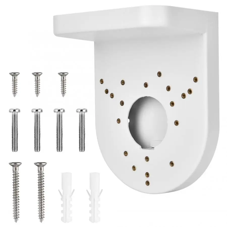 Поддержка камеры Регулируемый Настенный монтажный кронштейн пластиковый кронштейн для Hikvision/Dahua ip-камеры безопасности